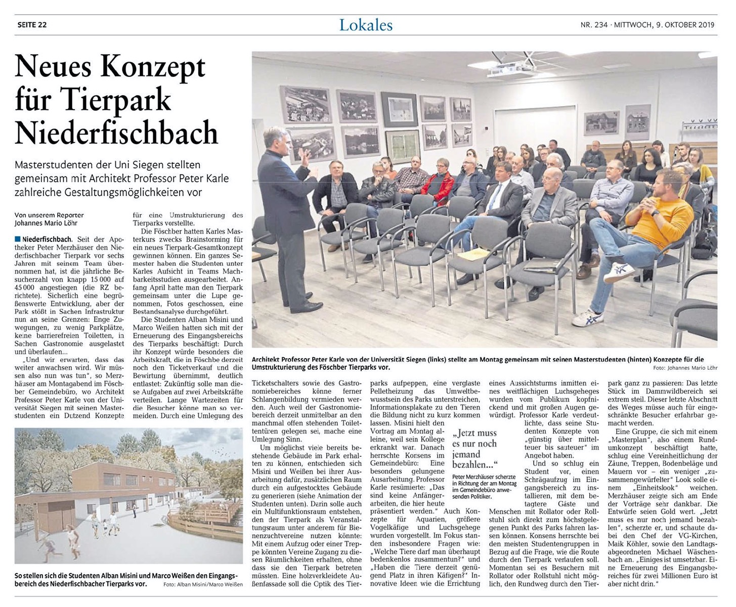 Rheinzeitung, 9.10.2019